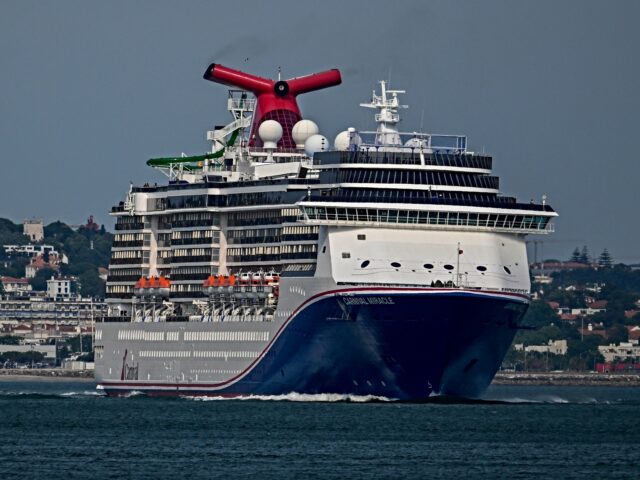 carnival cruise line LISBON, PORTUGAL - JUNE 03: Carnival Miracle, a 88,500 GT Spirit-class cruise ship operate