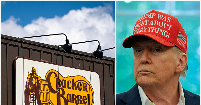Trump Posts Cracker Barrel Meme of Him Posing as Uncle Herschel