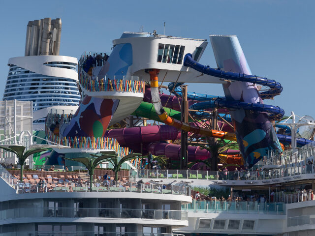 The Royal Caribbean's Icon of the Seas, billed as the world's largest cruise shi