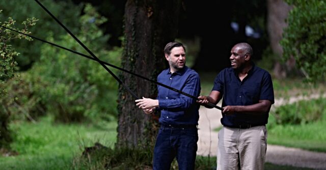 Oops: Foreign Sec. David Lammy Admits Fishing Illegally with JD Vance