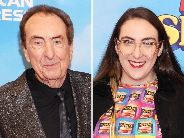 eric-idle-lily-idle (L-R) Eric Idle, Tania Kosevic, Lily Idle and Charles Wheeler attend "Spamalot" Opening Ni