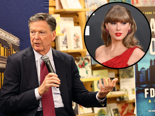 james-comey-taylor-swift-split-gettyimages James Comey / Taylor Swift