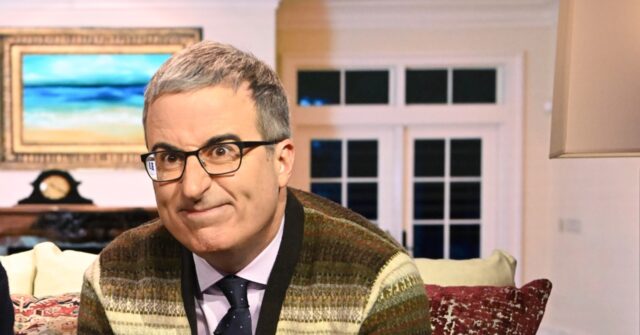 John Oliver Claims 'Gaza Is Being Starved by Israel'