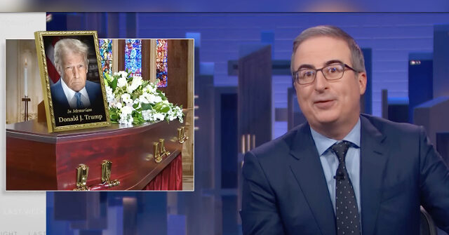 HBO’s John Oliver Fantasizes About Trump’s Funeral, Gives Tips on How to Evade ICE: ‘We Are in a Very Grim Moment’