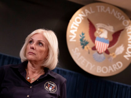 WASHINGTON, DC - JULY 31: Chair of the National Transportation Safety Board (NTSB) Jennife