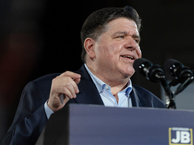 jun-2025-Illinois-Gov-JB-Pritzker-gettyimages CHICAGO, ILLINOIS - JUNE 26: Illinois Governor JB Pritzker speaks during a rally where he