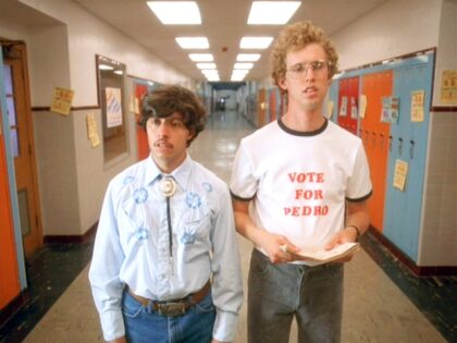 LOS ANGELES - JUNE 11: The movie "Napoleon Dynamite", directed by Jared Hess, wr