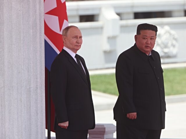 putin and korea PYONGYANG, NORTH KOREA- JUNE 19 (RUSSIA OUT) Russia's President Putin (L) and North Korean