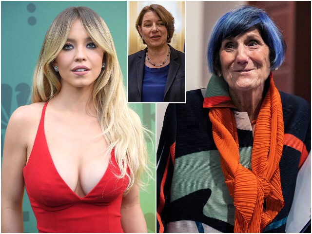 sweeneydelauroklo WASHINGTON, DC - SEPTEMBER 27: Sen. Sen. Amy Klobuchar (D-MN) arrives for a Senate Rules C