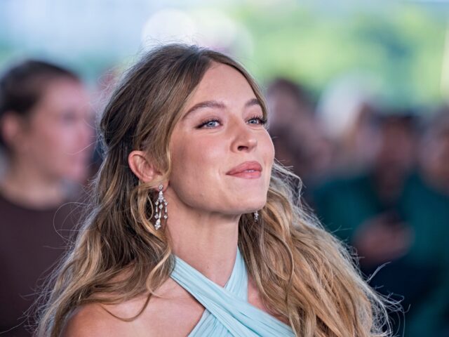 sydney happy LONDON, ENGLAND - JUNE 10: Sydney Sweeney attends the "Echo Valley" European Premiere at t
