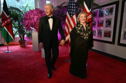Bill and Hillary Clinton are among numerous former government figures targeted by the US H