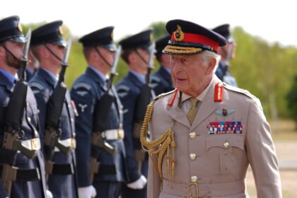 Britain's head of state King Charles III led commemorations for the 80th anniversary