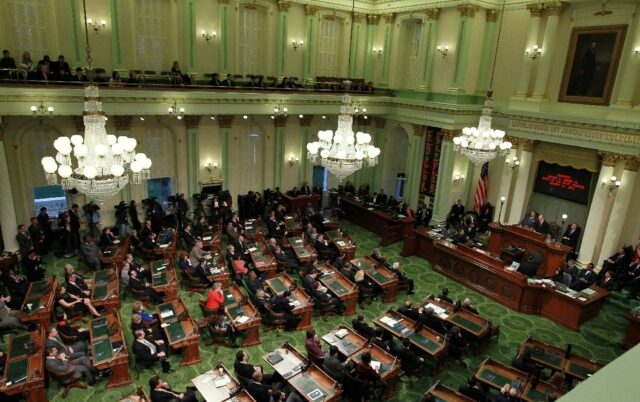 California's legislature was expected to take up a trio of bills to counter the Repub