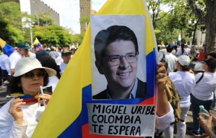 Several marches and prayer vigils have been held for Miguel Uribe since the June 7 assassi