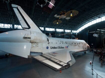 This picture dated April 20, 2012 provided by the Smithsonian National Air and Space Museu
