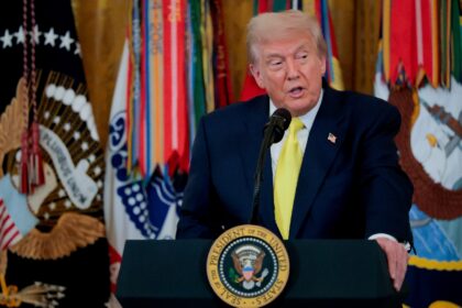 President Donald Trump, pictured during an event at the White House on August 7, 2025, has