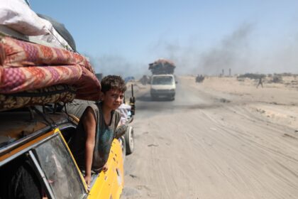 The vast majority of Gaza's population of more than two million people have been disp