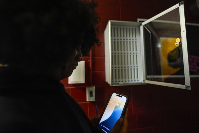 Cellphones in Schools The Associated Press