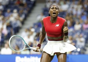 Coco Gauff leans on new serve, overcomes first-round foe at U.S. Open