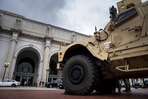 Vance, Hegseth, Miller laud Guard troops, denounce capital protesters