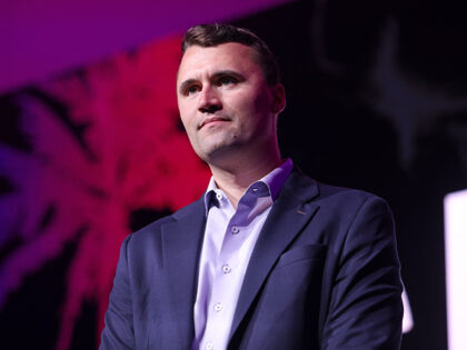 Charlie Kirk speaking with attendees at the 2025 Chapter Leadership Summit at the Tampa Co