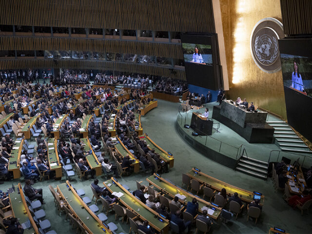 9-22-25-United-Nations-General-Assembly-Annalena-Baerbock-getty NEW YORK, UNITED STATES - SEPTEMBER 22: President of the United Nations General Assembly A