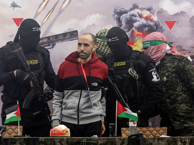 AP25053308089875 Title: APTOPIX Israel Palestinians Image ID: 25053308089875 Article: Israeli hostage Tal S