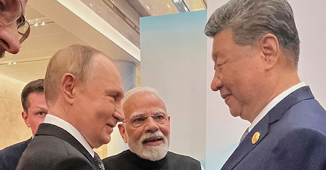 Trump Throws Down on India and Russia for Cozying up to China