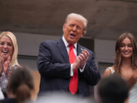 Trump Makes Historic Trip to U.S. Open, Received with Cheers