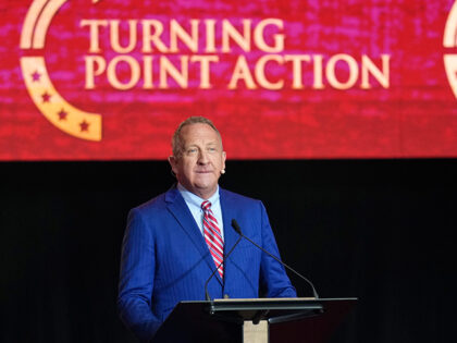 Title: Charlie Kirk Memorial Image ID: 25264664207619 Article: Pastor Rob McCoy speaks at