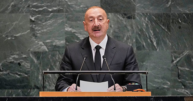 Azerbaijan Thanks Trump for Brokering Peace with Armenia in U.N. Address
