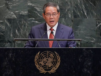 Title: UN General Assembly China Image ID: 25269517259720 Article: China Premier Li Qiang