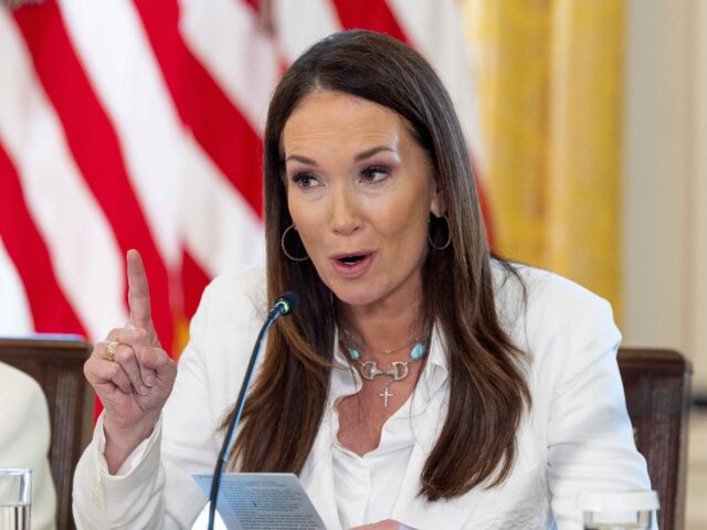 Agriculture Secretary Brooke Rollins speaks during a meeting of the White House Task Force