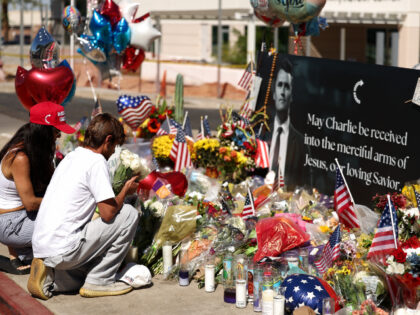 Arizonans mourn Turning Point USA Founder Charlie Kirk outside of the Turning Point USA he