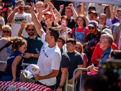 Charlie Kirk at his final event