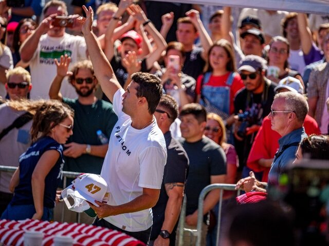 Charlie Kirk at his final event