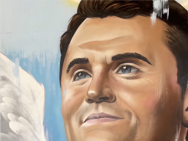 Charlie Kirk mural (Instagram)