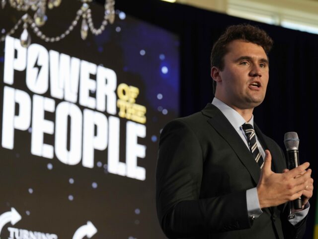 Charlie Kirk power to the people (Rebecca Blackwell / Associated Press) Turning Point USA founder Charlie Kirk introduces Brazil's right wing ex-president Ja