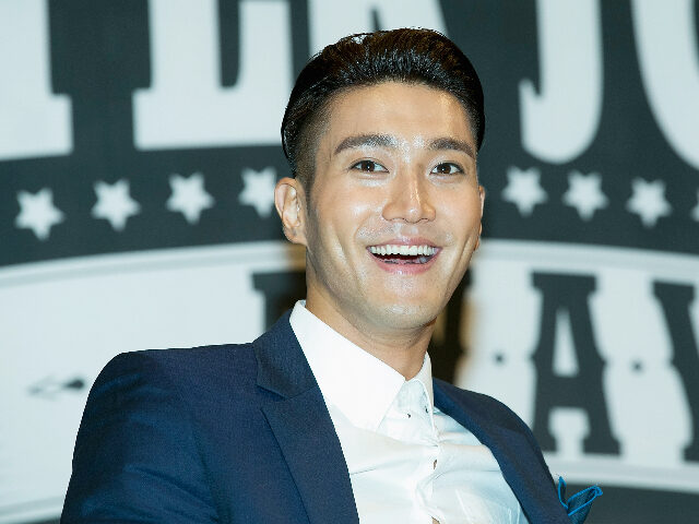 Choi attends the press conference for Super Junior's 7th Album 'MAMACITA' at Imp