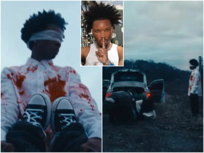 PALM SPRINGS, CALIFORNIA - APRIL 12: d4vd poses with 5 Gum during Interscope and Capitol R