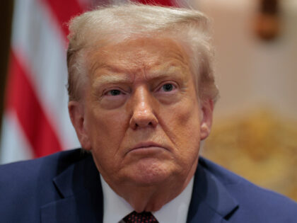 U.S. President Donald Trump attends a cabinet meeting with members of his administration i