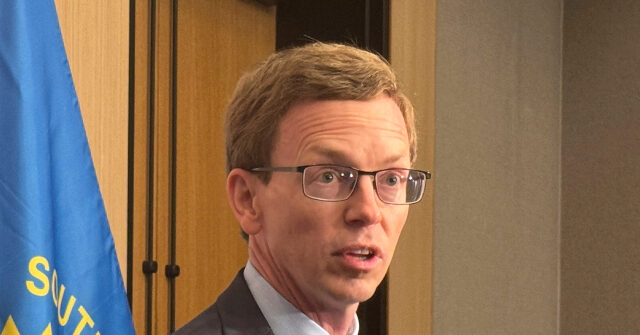 Exclusive -- Rep. Dusty Johnson: Democrats Threatening to Shut Down Government Over 'COVID-Era Giveaways'