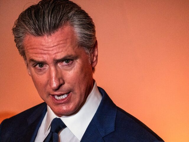 California Gov. Gavin Newsom hosts a press conference and signs a slew of climate initiati