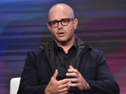 BEVERLY HILLS, CALIFORNIA - JULY 24: Damon Lindelof of 'Watchmen' speaks onstage during th