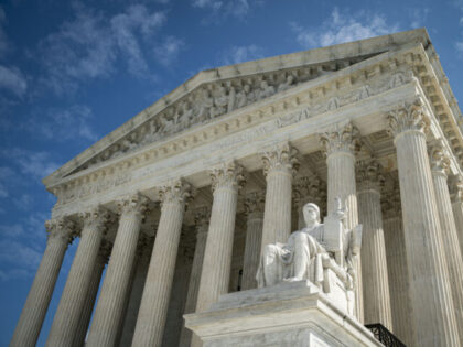 WASHINGTON, DC - SEPTEMBER 28: The Guardian or Authority of Law, created by sculptor James