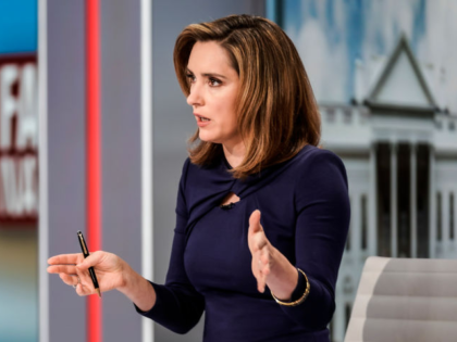 WASHINGTON - AUGUST 30: CBS' Face The Nation Anchor Margaret Brennan broadcasts Live from