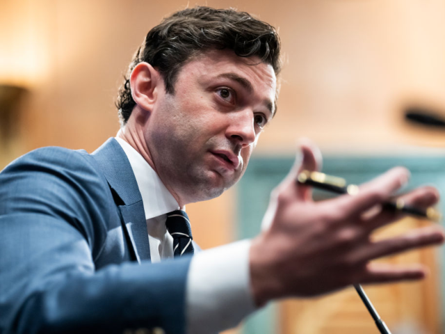 WASHINGTON, DC - MARCH 03: Sen. Jon Ossoff (D-GA) questions U.S. Federal Reserve Chair Jer