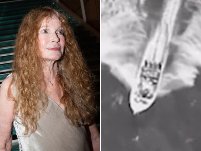 Mia Farrow at the TIME100 Gala held at Frederick P. Rose Hall on April 26, 2023 in New Yor