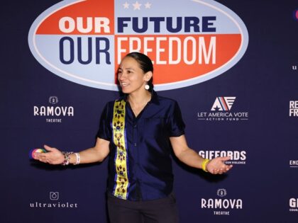 CHICAGO, ILLINOIS - AUGUST 21: Sharice Davids attends "Our Future, Our Freedom" a DNC cele