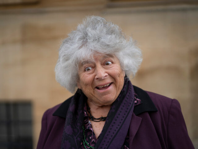 Harry Potter Actress Miriam Margolyes Compares British and English Flags to Swastikas During Rambli